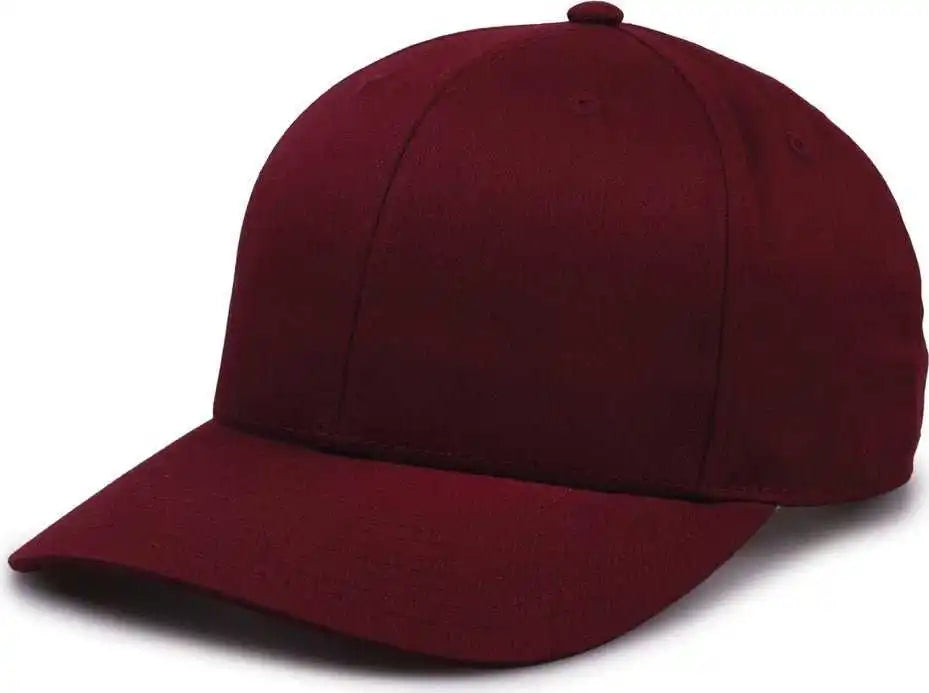 The Game Gb515 Twill Snapback Cap Maroon / 6 7/8’’ 7 5/8’’
