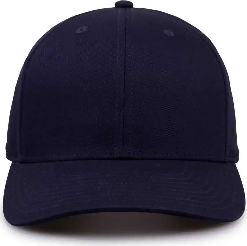 The Game Gb515 Twill Snapback Cap Navy / 6 7/8’’ 7 5/8’’
