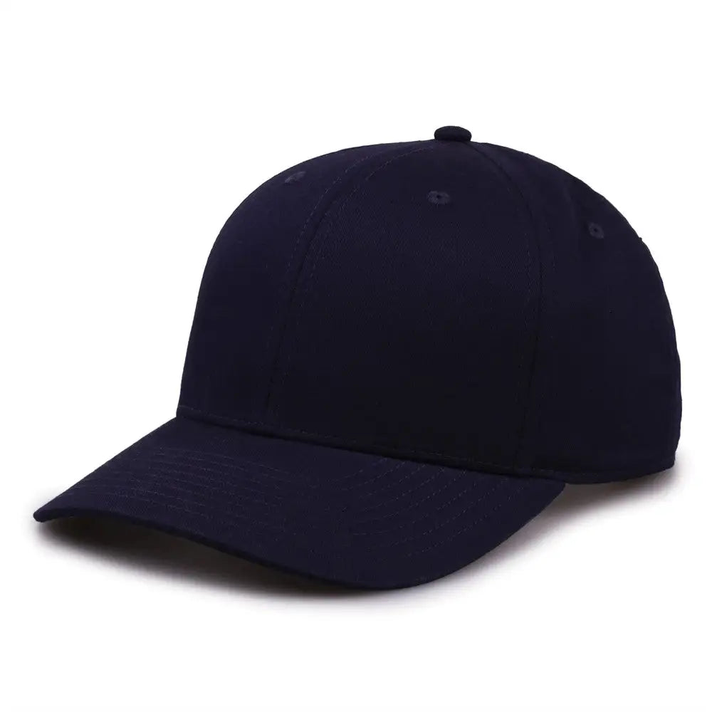 The Game Gb515 Twill Snapback Cap - Navy - 6 7/8’’ - 7 5/8’’