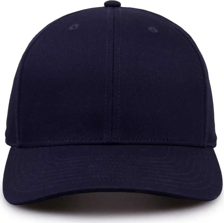 The Game Gb515 Twill Snapback Cap - Navy - 6 7/8’’ - 7 5/8’’