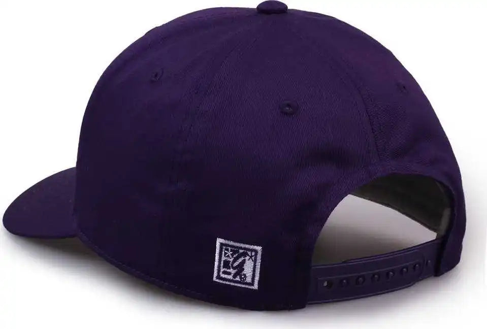 The Game Gb515 Twill Snapback Cap Purple / 6 7/8’’ 7 5/8’’