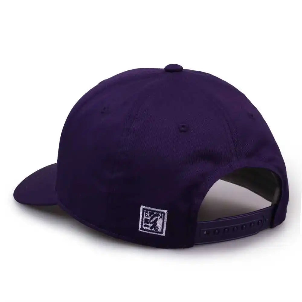 The Game Gb515 Twill Snapback Cap Purple / 6 7/8’’ 7 5/8’’