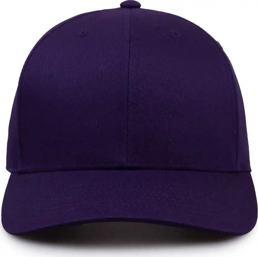 The Game Gb515 Twill Snapback Cap Purple / 6 7/8’’ 7 5/8’’