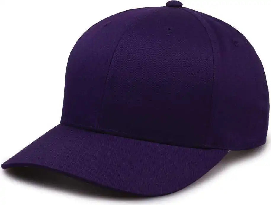 The Game Gb515 Twill Snapback Cap - Purple - 6 7/8’’ - 7 5/8’’