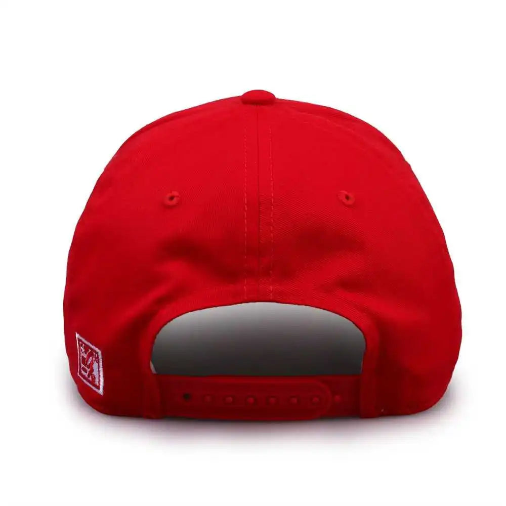 The Game Gb515 Twill Snapback Cap Red / 6 7/8’’ 7 5/8’’