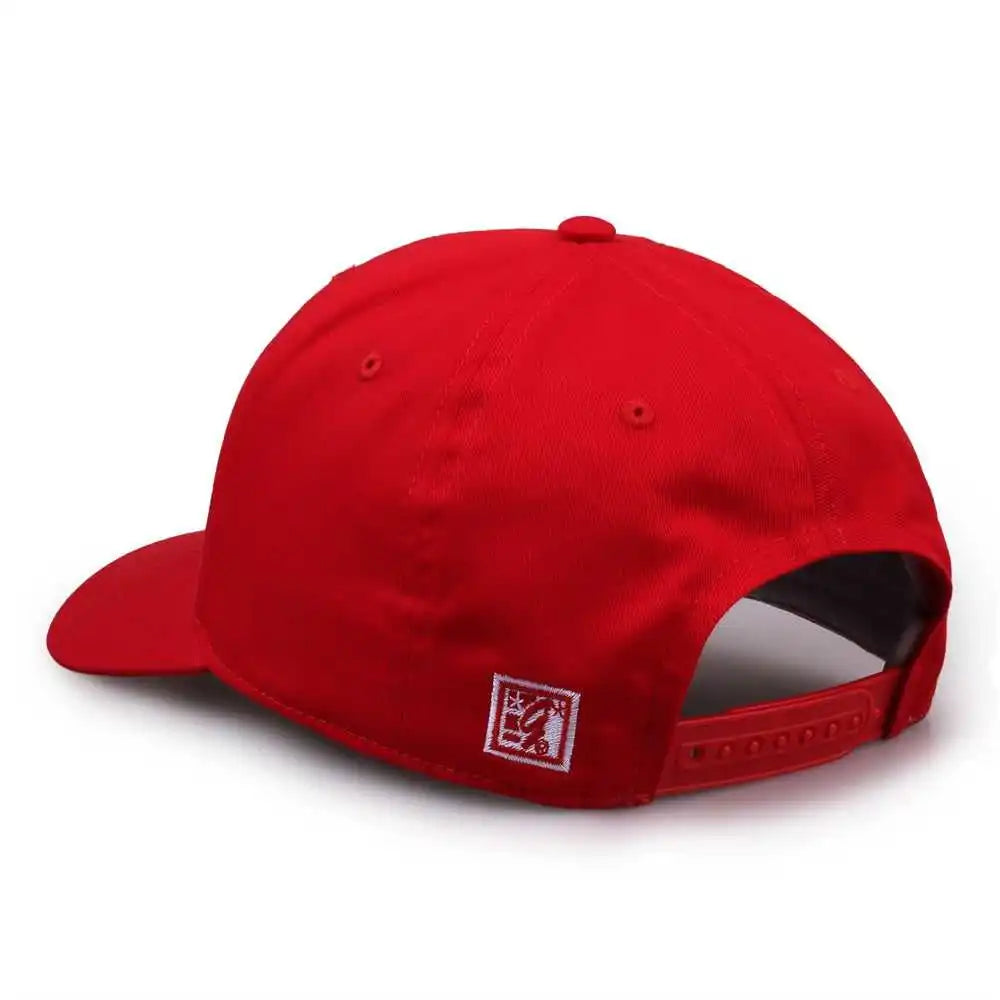 The Game Gb515 Twill Snapback Cap Red / 6 7/8’’ 7 5/8’’