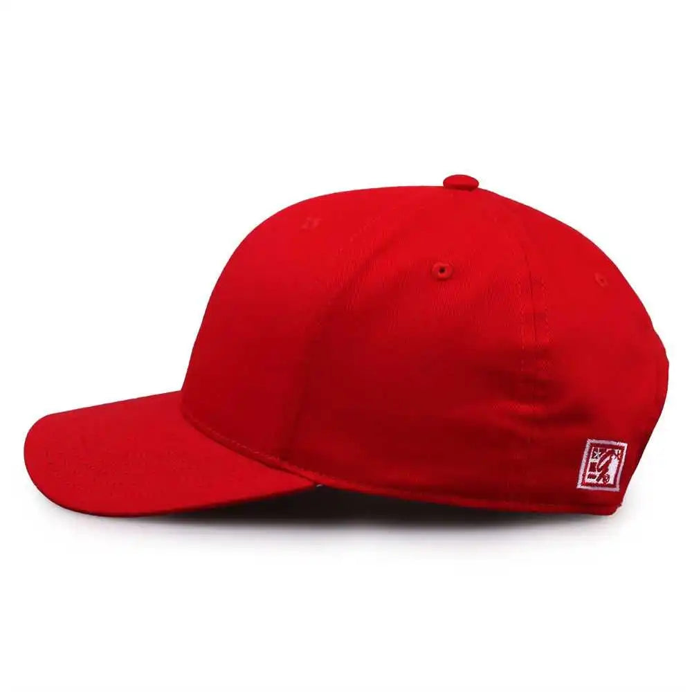 The Game Gb515 Twill Snapback Cap Red / 6 7/8’’ 7 5/8’’