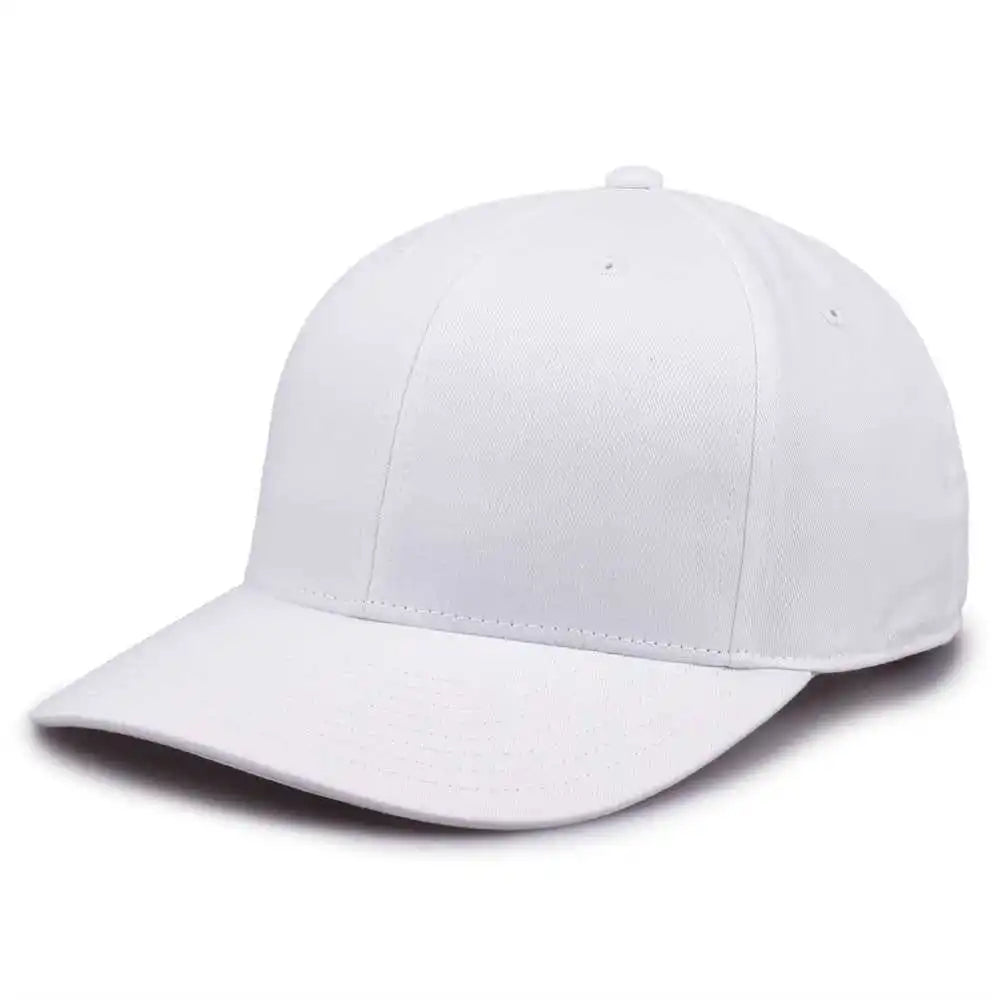 The Game Gb515 Twill Snapback Cap White / 6 7/8’’ 7 5/8’’
