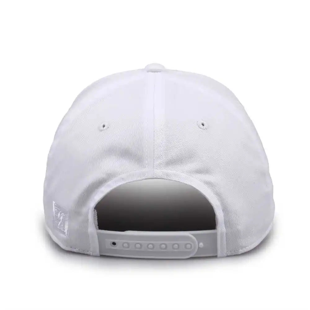 The Game Gb515 Twill Snapback Cap White / 6 7/8’’ 7 5/8’’
