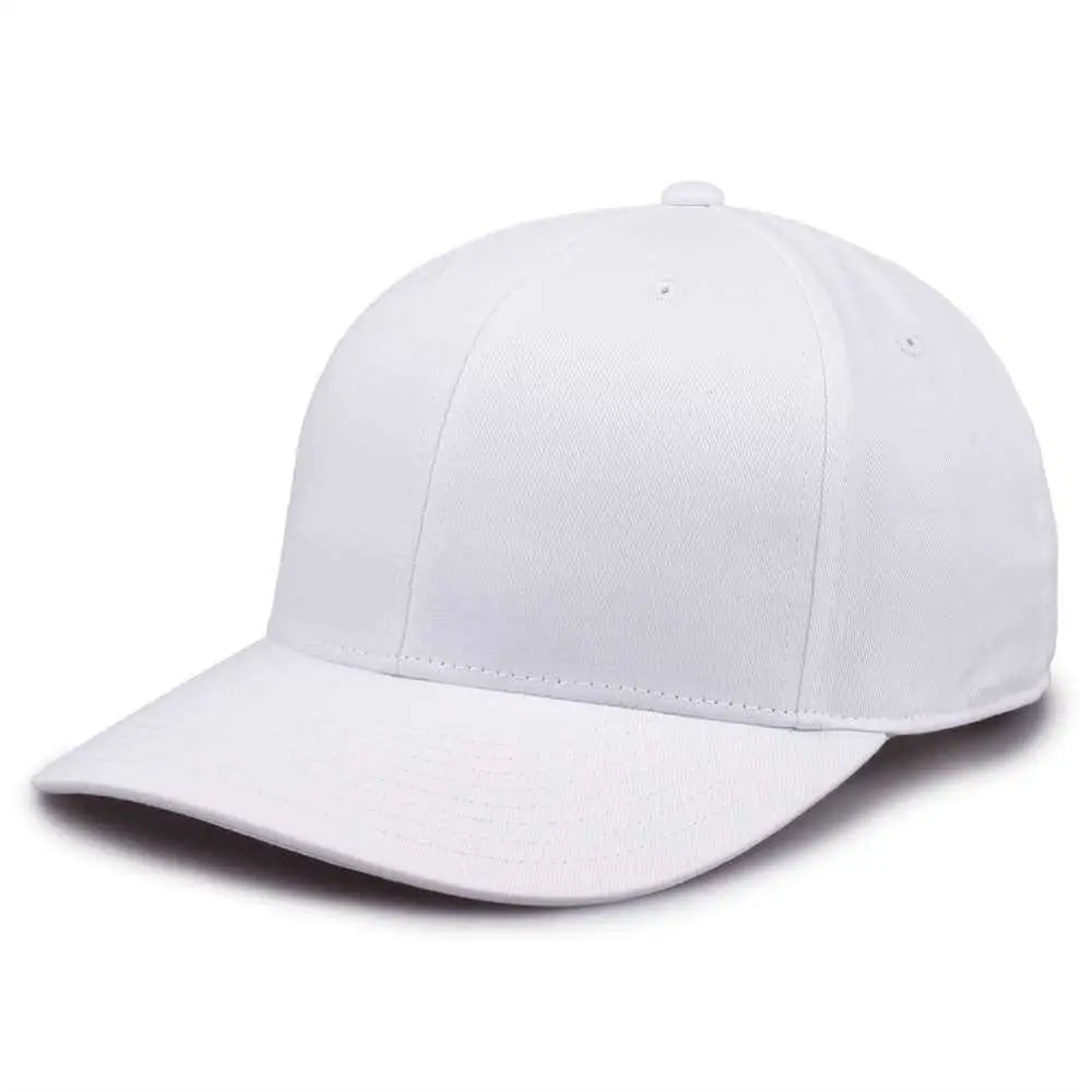 The Game Gb515 Twill Snapback Cap - White - 6 7/8’’ - 7 5/8’’