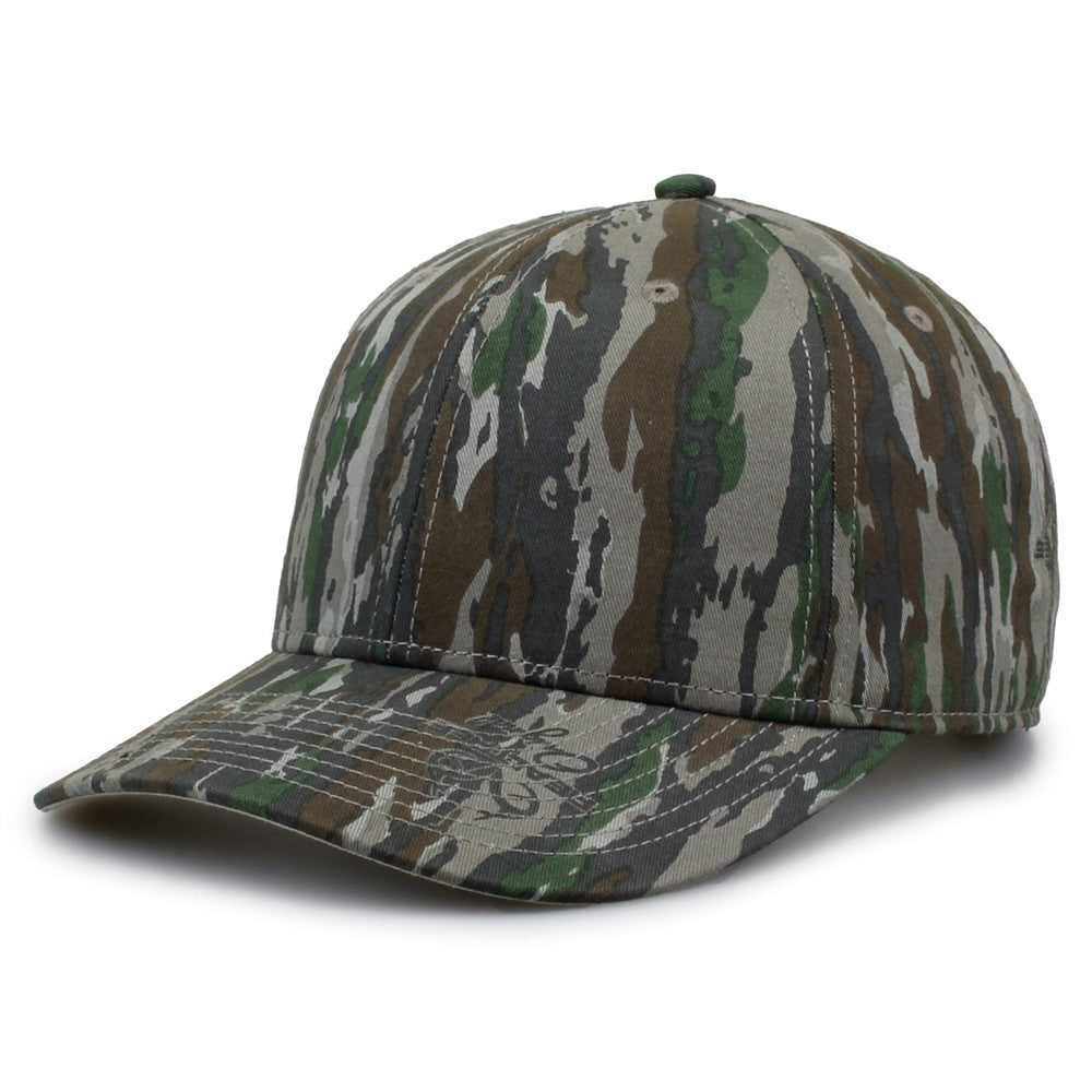 The Game Gb515c Camo Twill Snapback Cap - Realtree Original