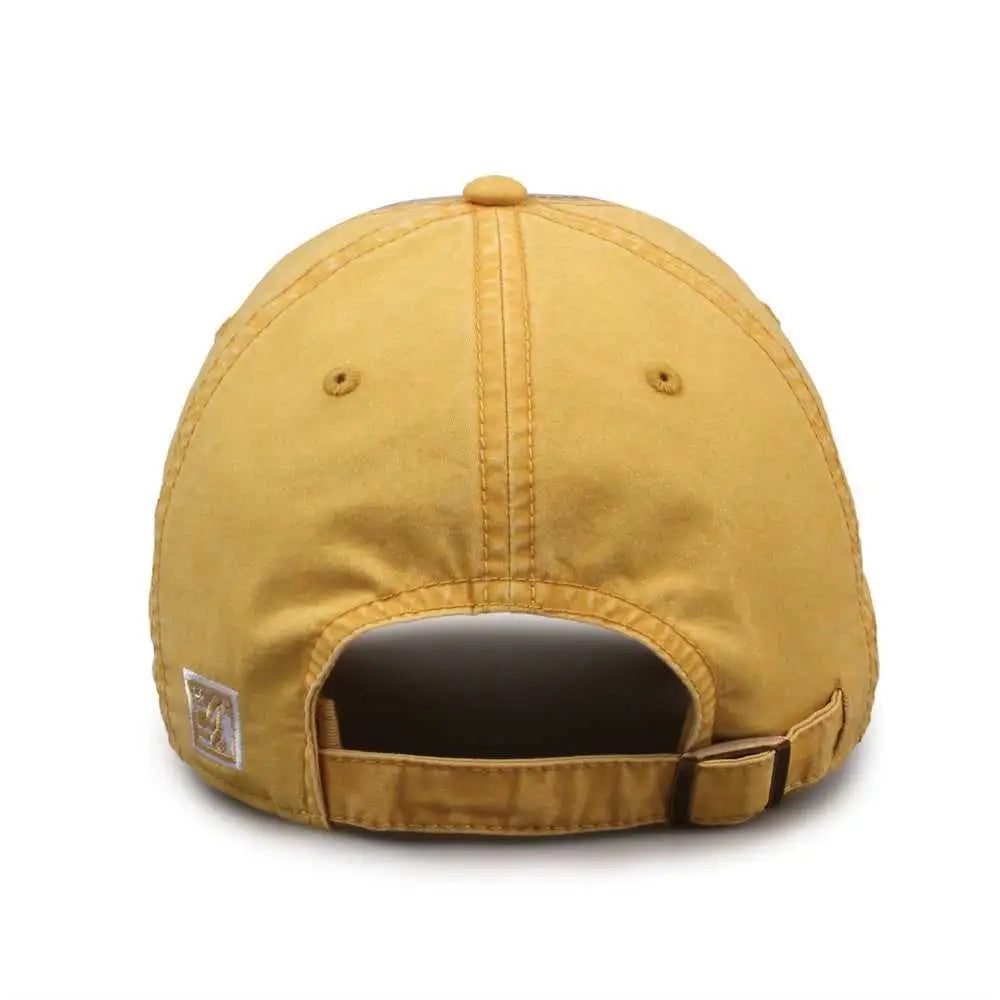 The Game Gb516 Twill Color Block Cap - Khaki Ginger