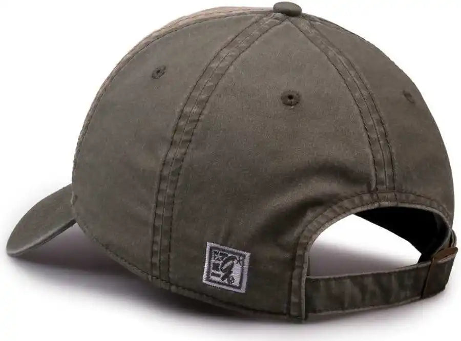 The Game Gb516 Twill Color Block Cap Khaki Sage Green / 6 7/8’’ 7 5/8’’