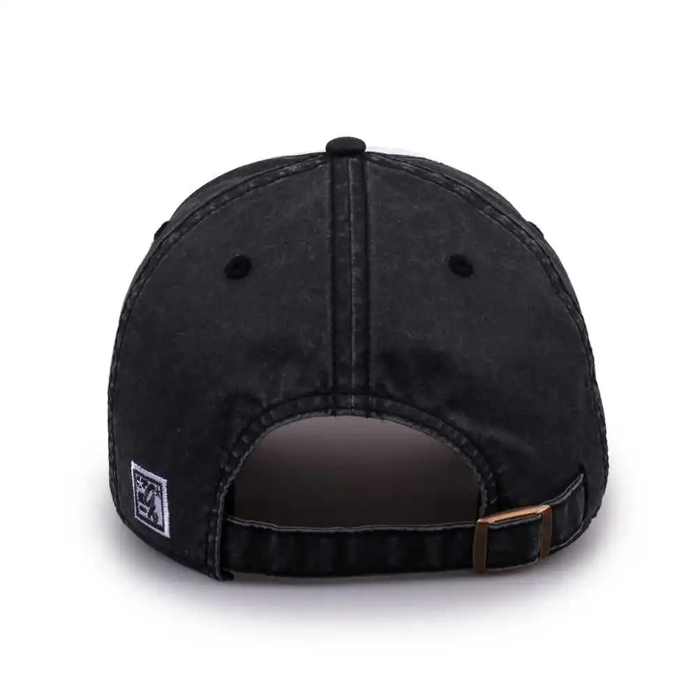 The Game Gb516 Twill Color Block Cap White Black Gray / 6 7/8’’ 7 5/8’’
