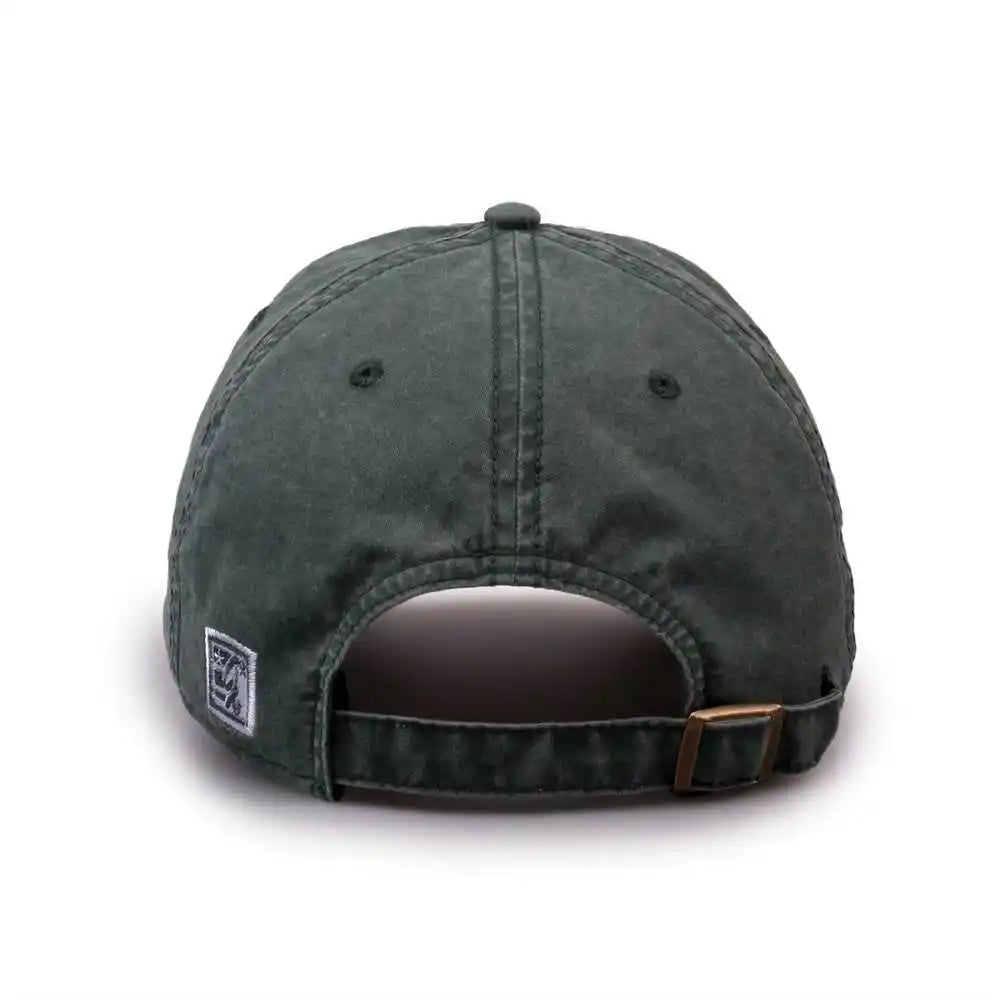 The Game Gb516 Twill Color Block Cap White Mallard Charcoal Dark Gray / 6 7/8’’ 7 5/8’’