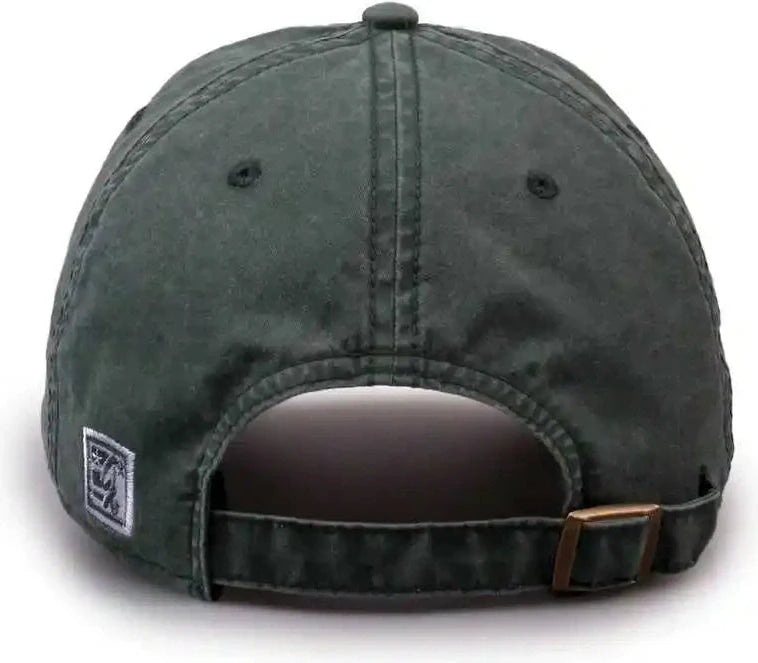 The Game Gb516 Twill Color Block Cap - White Mallard Charcoal - Dark Gray / 6 7/8’’ - 7 5/8’’