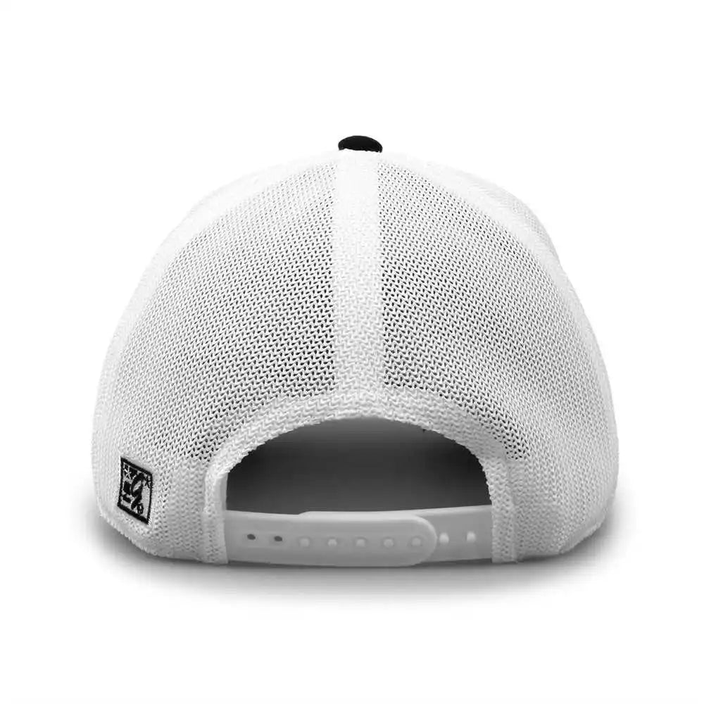 The Game Gb518 Everyday Trucker Cap Black White / 6 7/8’’ 7 5/8’’