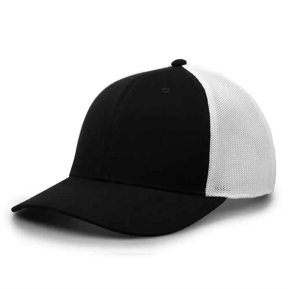 The Game Gb518 Everyday Trucker Cap Black White / 6 7/8’’ 7 5/8’’