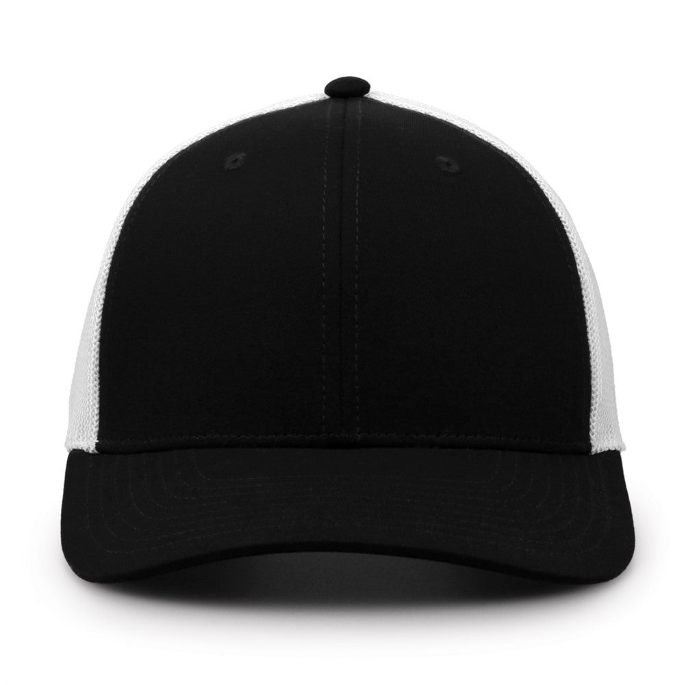 The Game Gb518 Everyday Trucker Cap - Black White