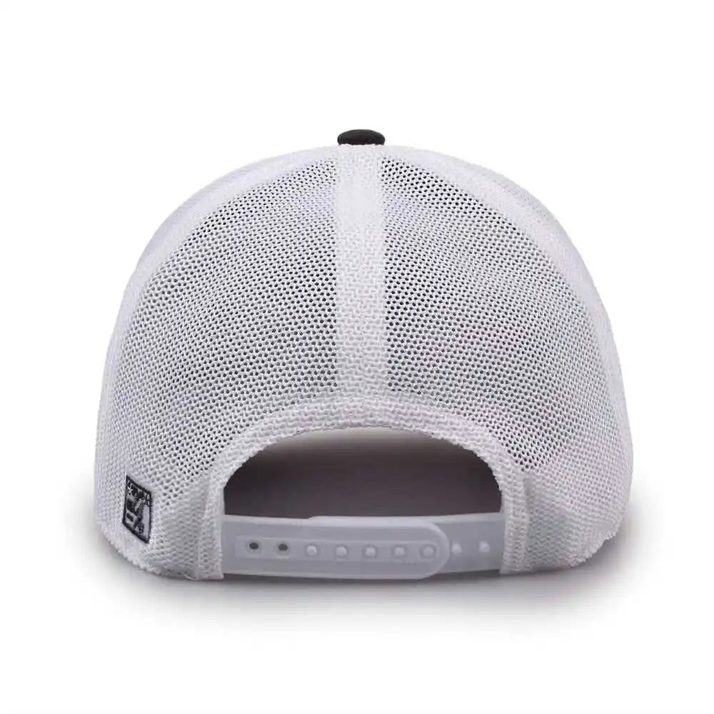 The Game Gb518 Everyday Trucker Cap Dark Gray White / 6 7/8’’ 7 5/8’’