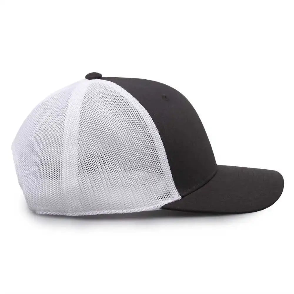 The Game Gb518 Everyday Trucker Cap Dark Gray White / 6 7/8’’ 7 5/8’’