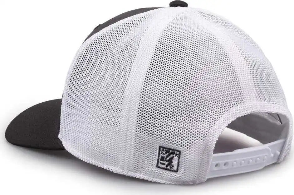 The Game Gb518 Everyday Trucker Cap Dark Gray White / 6 7/8’’ 7 5/8’’