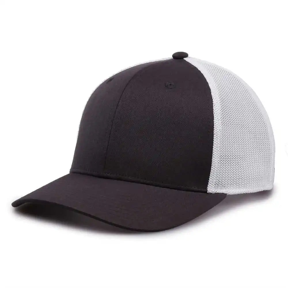 The Game Gb518 Everyday Trucker Cap Dark Gray White / 6 7/8’’ 7 5/8’’