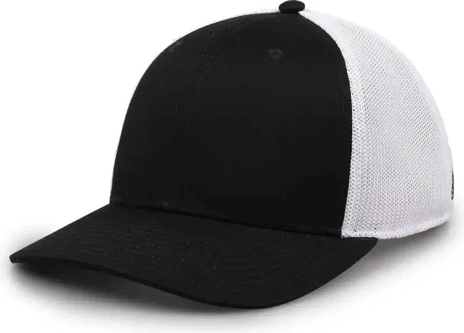 The Game Gb518 Everyday Trucker Cap - Dark Green White