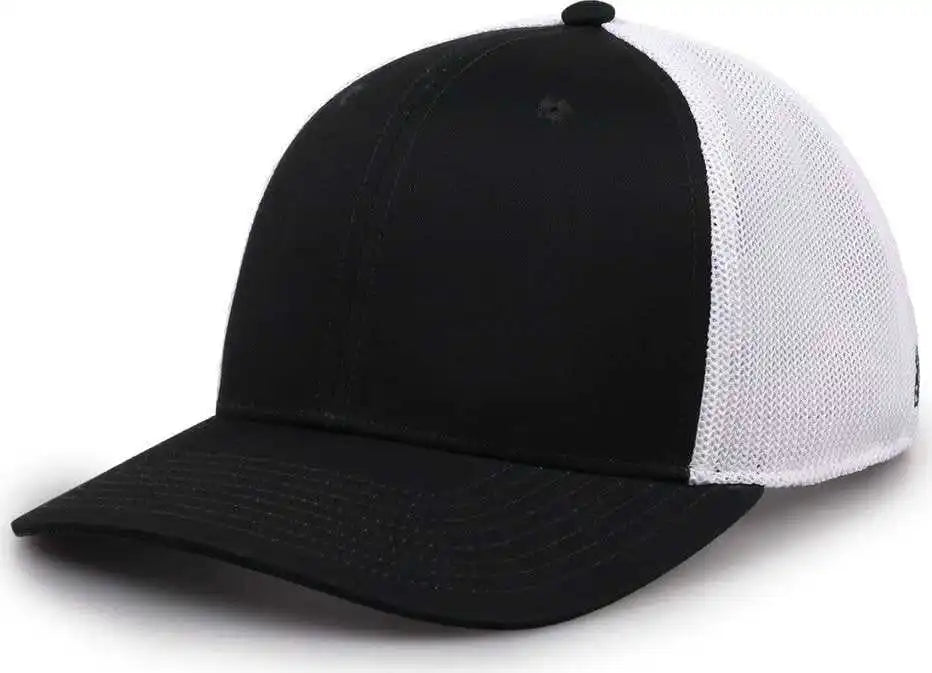 The Game Gb518 Everyday Trucker Cap - Dark Green White - Forest / 6 7/8’’ - 7 5/8’’