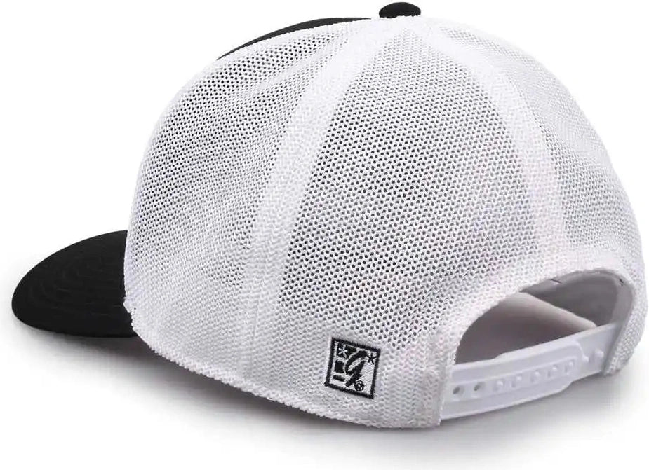 The Game Gb518 Everyday Trucker Cap - Dark Green White - Forest / 6 7/8’’ - 7 5/8’’