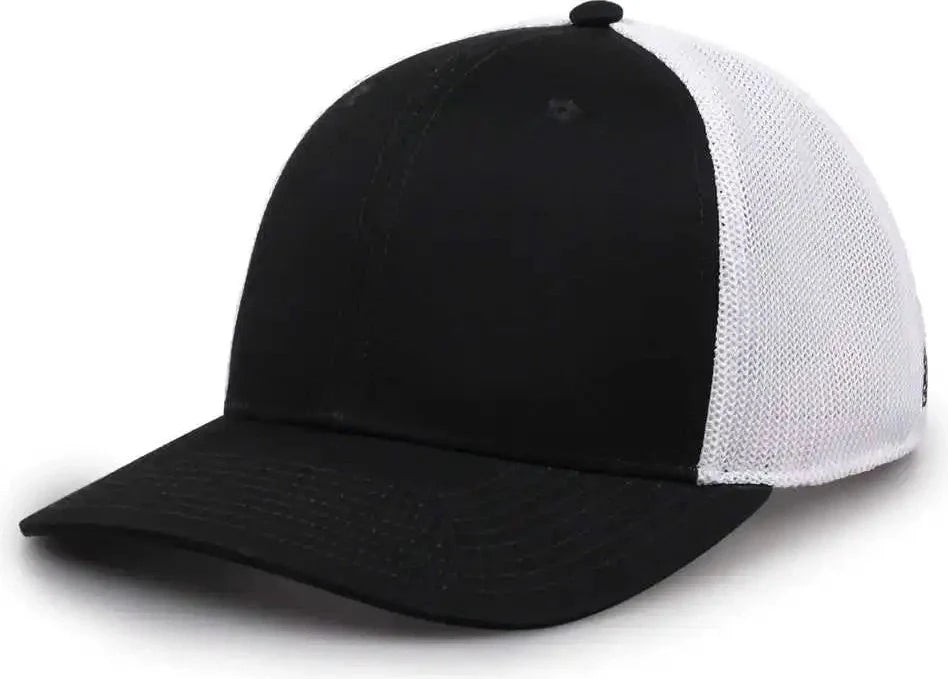 The Game Gb518 Everyday Trucker Cap - Dark Green White - Forest / 6 7/8’’ - 7 5/8’’