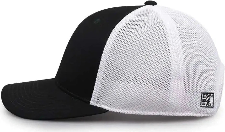 The Game Gb518 Everyday Trucker Cap - Dark Green White - Forest / 6 7/8’’ - 7 5/8’’