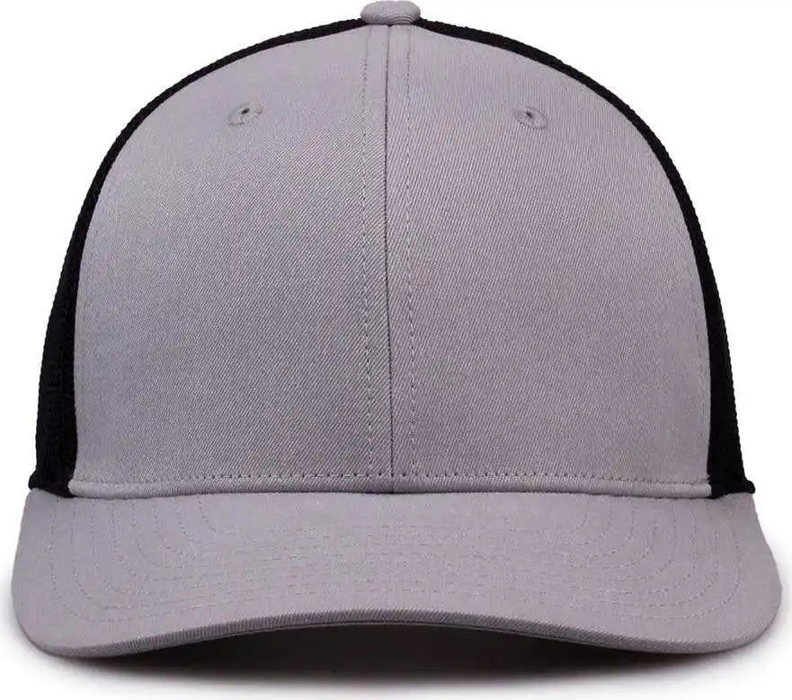 The Game Gb518 Everyday Trucker Cap Gray Black / 6 7/8’’ 7 5/8’’