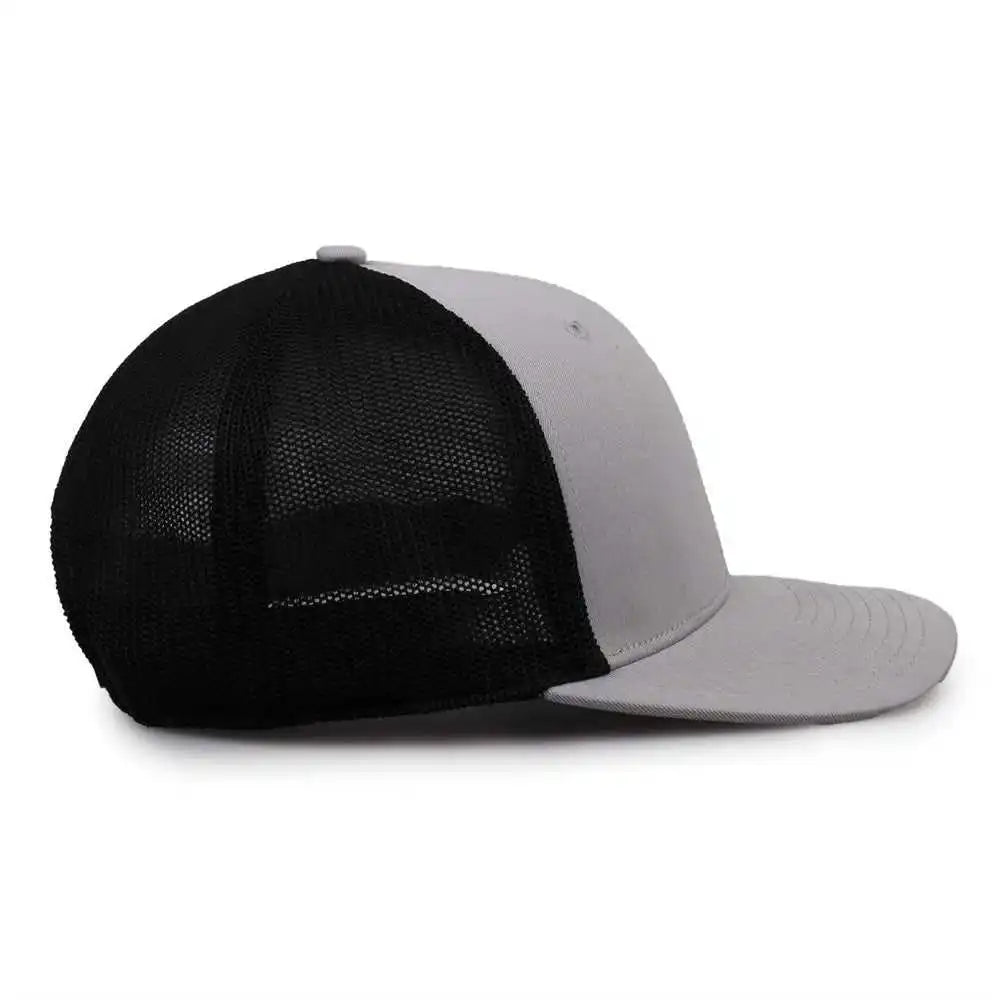 The Game Gb518 Everyday Trucker Cap Gray Black / 6 7/8’’ 7 5/8’’