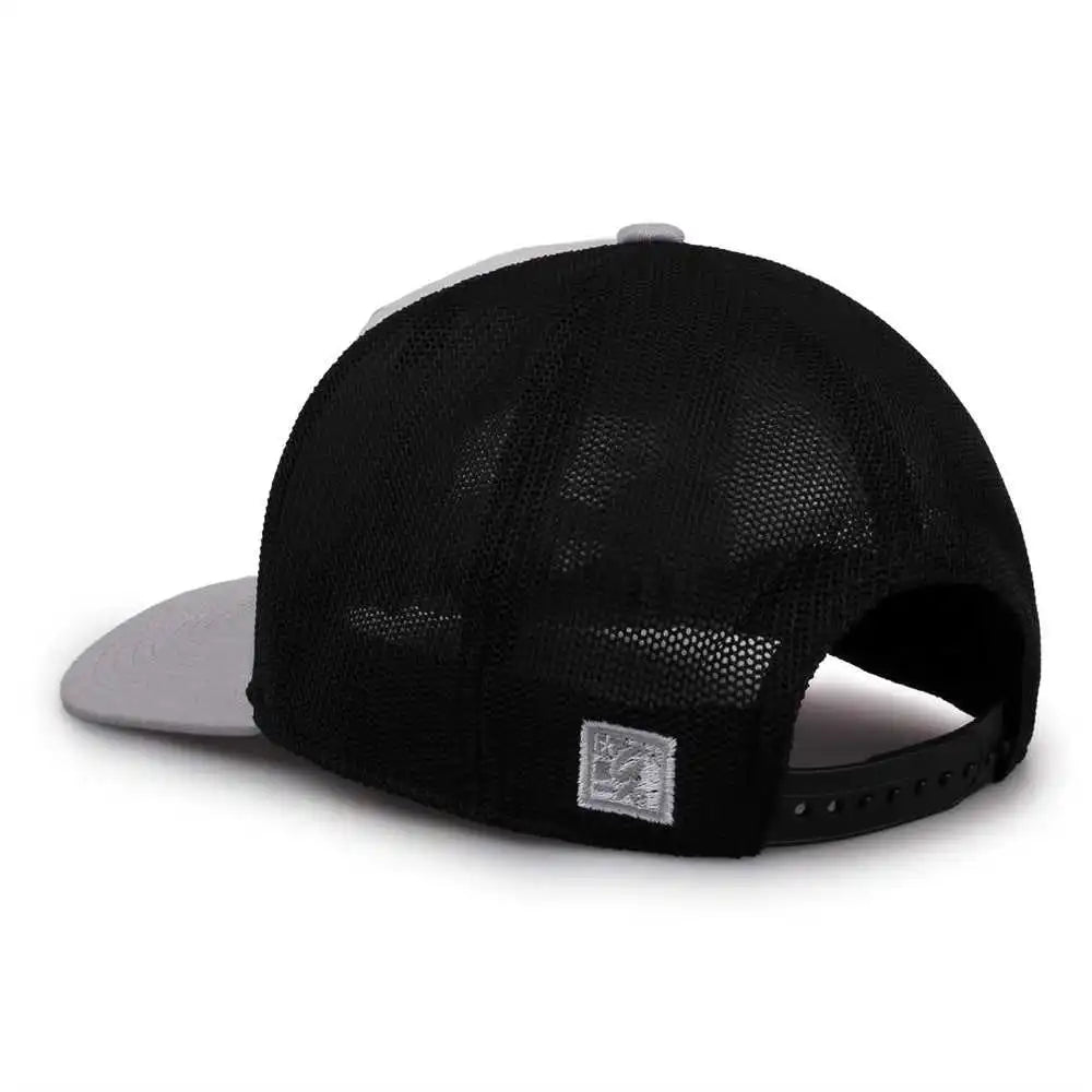 The Game Gb518 Everyday Trucker Cap Gray Black / 6 7/8’’ 7 5/8’’