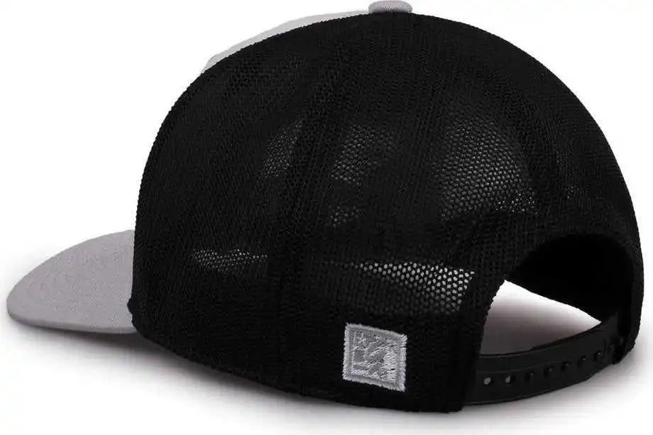 The Game Gb518 Everyday Trucker Cap Gray Black / 6 7/8’’ 7 5/8’’