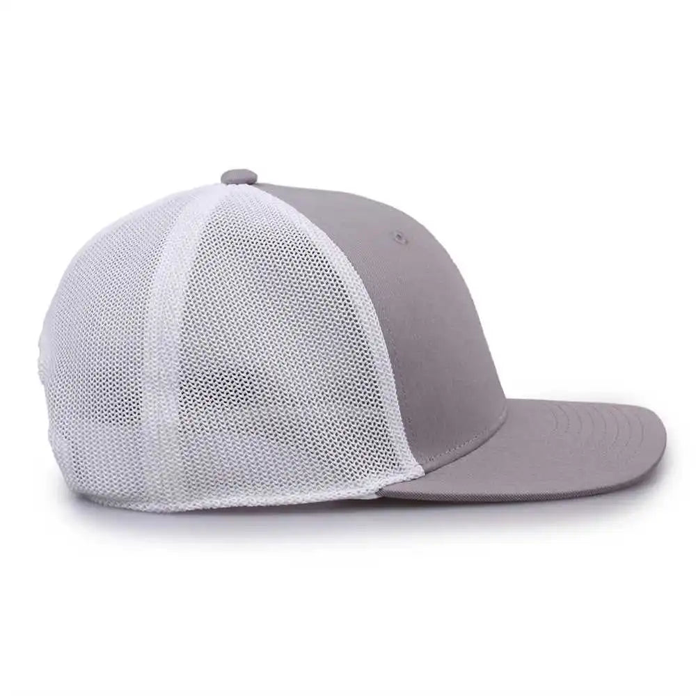 The Game Gb518 Everyday Trucker Cap Gray White / 6 7/8’’ 7 5/8’’