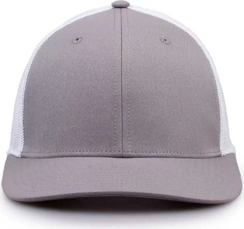 The Game Gb518 Everyday Trucker Cap Gray White / 6 7/8’’ 7 5/8’’