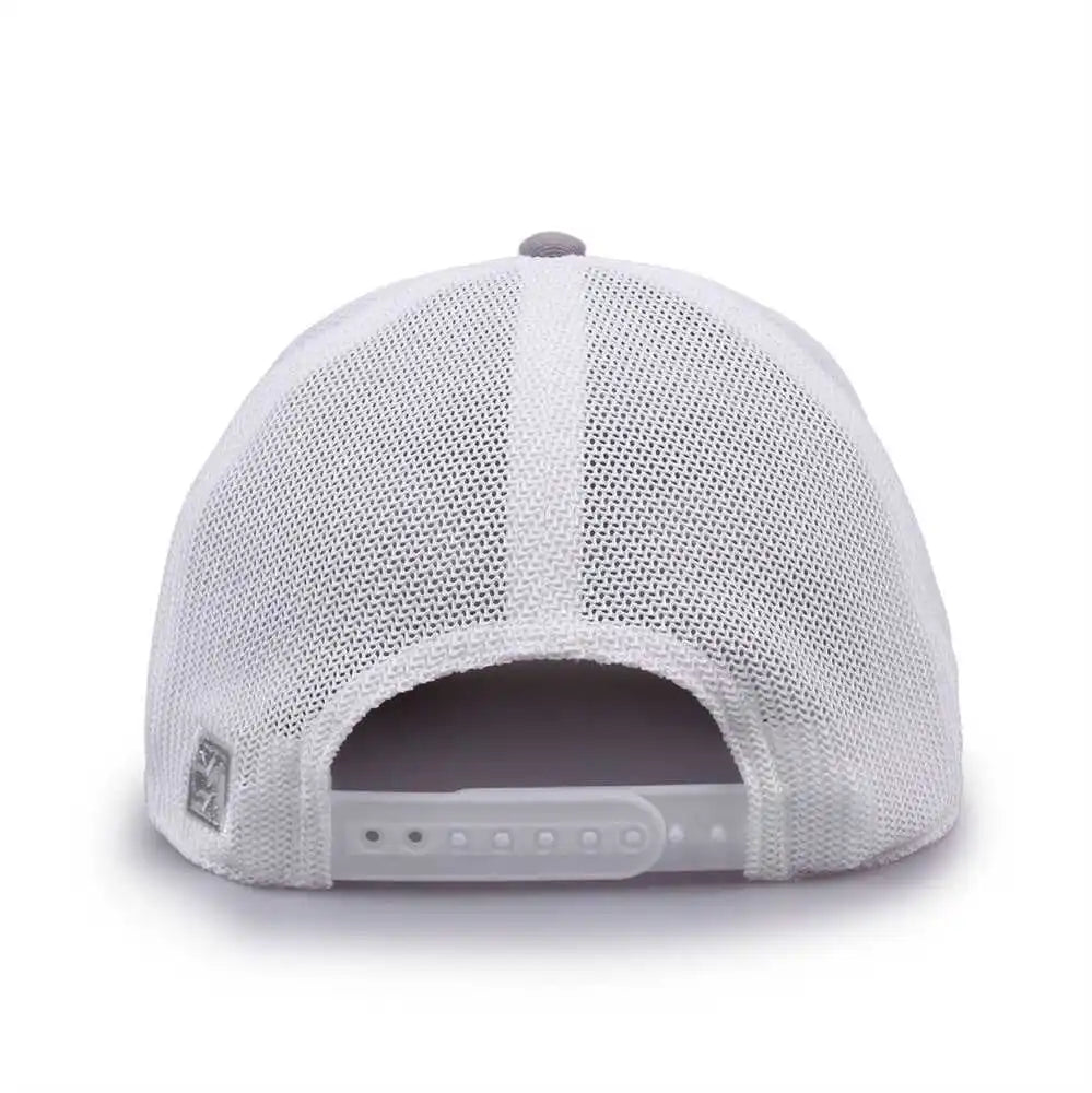 The Game Gb518 Everyday Trucker Cap Gray White / 6 7/8’’ 7 5/8’’