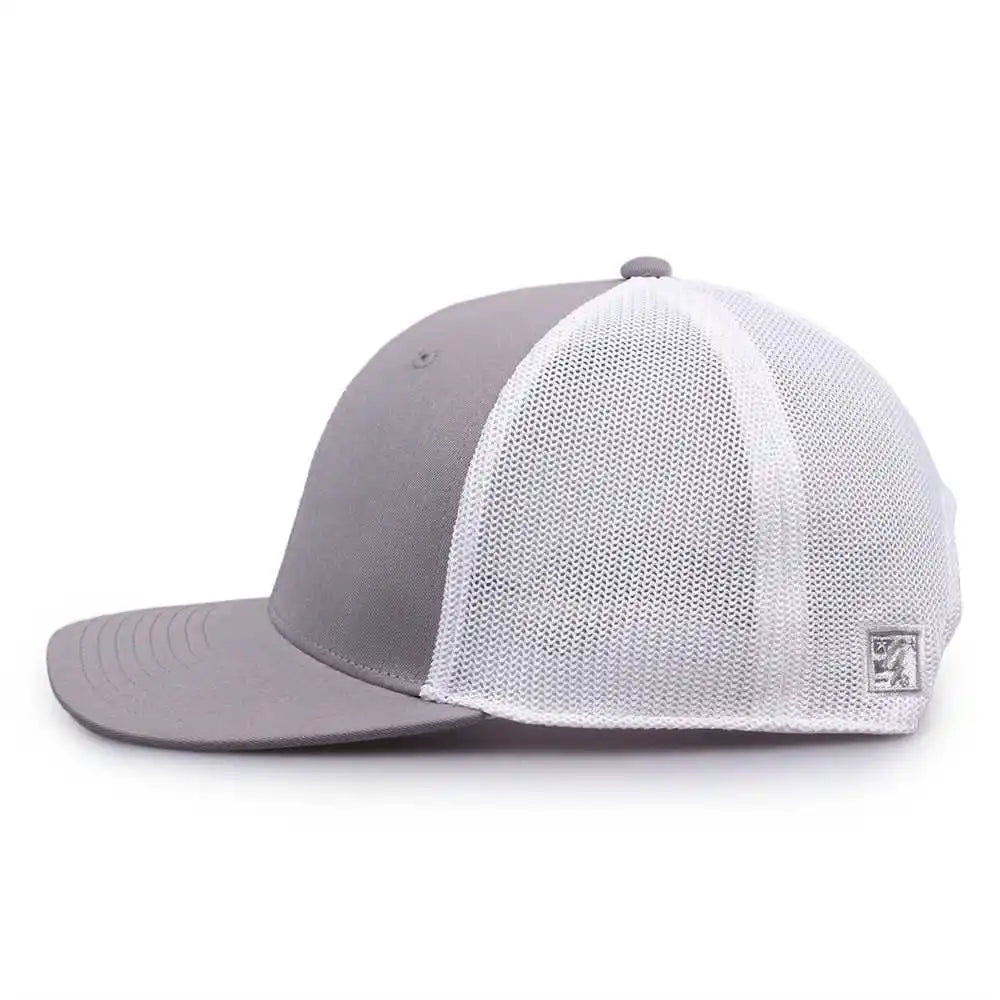 The Game Gb518 Everyday Trucker Cap Gray White / 6 7/8’’ 7 5/8’’