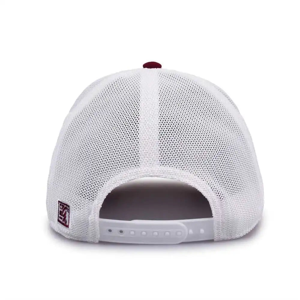 The Game Gb518 Everyday Trucker Cap Maroon White / 6 7/8’’ 7 5/8’’