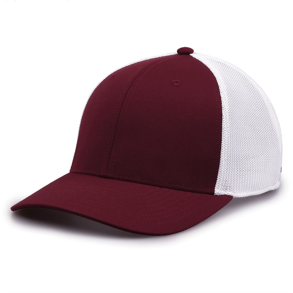 The Game Gb518 Everyday Trucker Cap - Maroon White