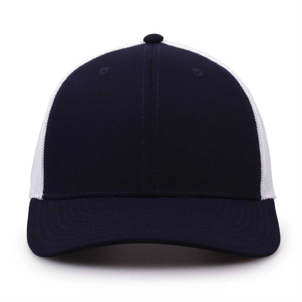 The Game Gb518 Everyday Trucker Cap - Navy White