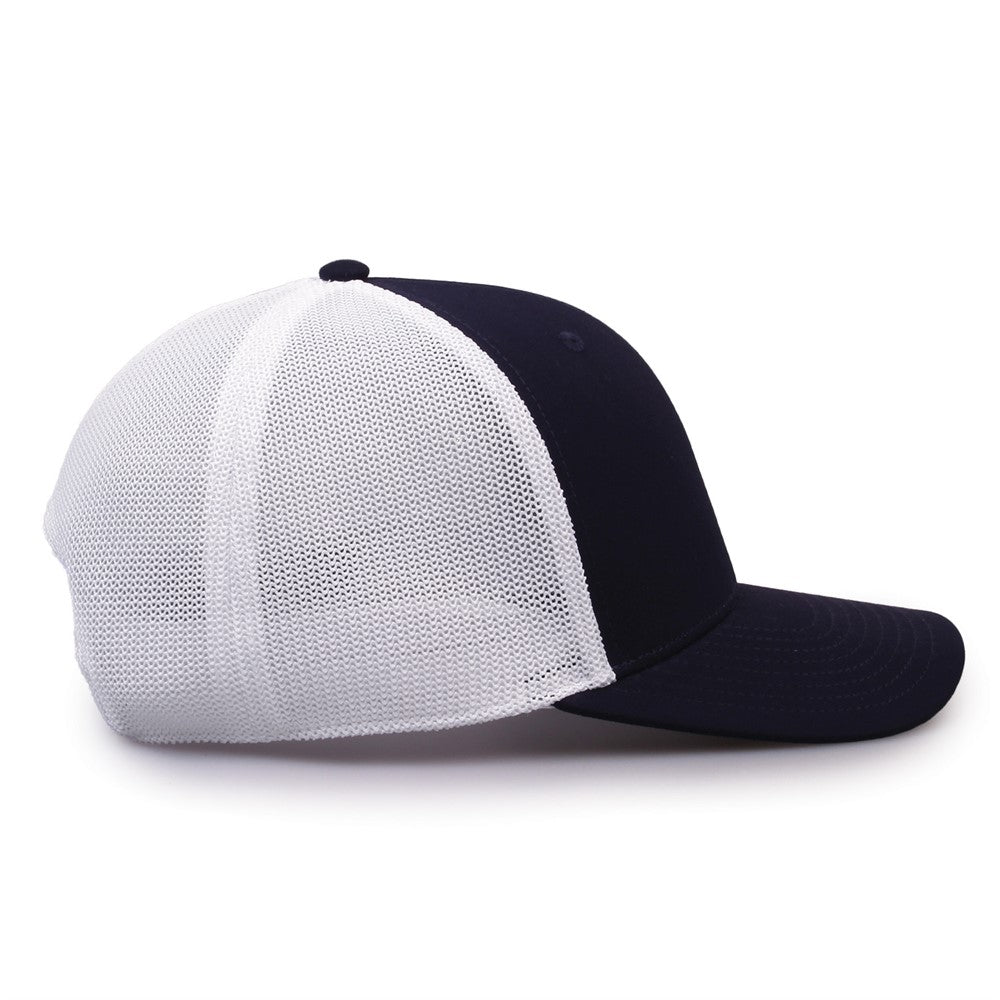 The Game Gb518 Everyday Trucker Cap - Navy White