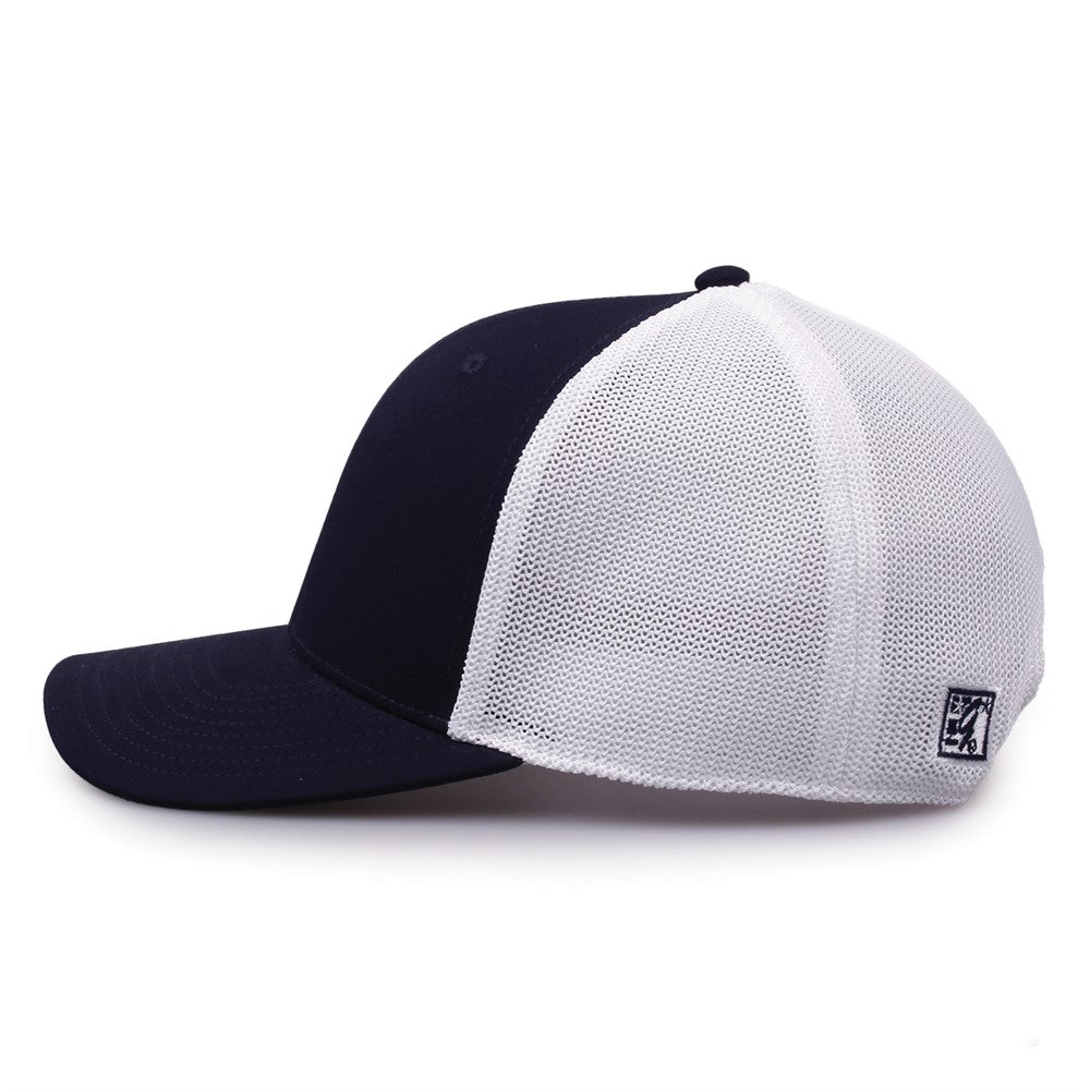The Game Gb518 Everyday Trucker Cap - Navy White