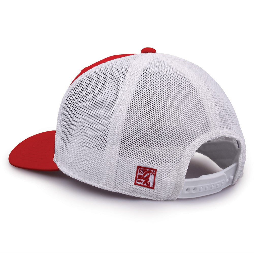The Game Gb518 Everyday Trucker Cap - Red White