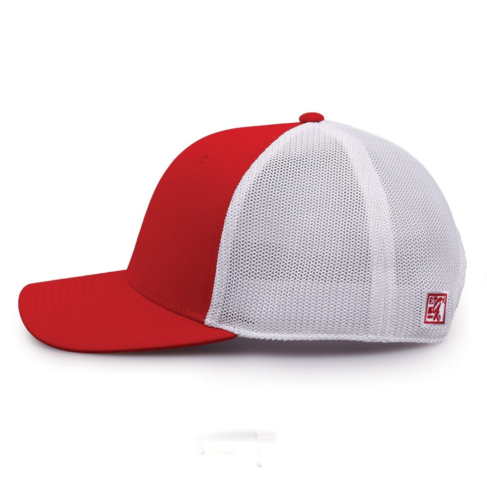 The Game Gb518 Everyday Trucker Cap - Red White