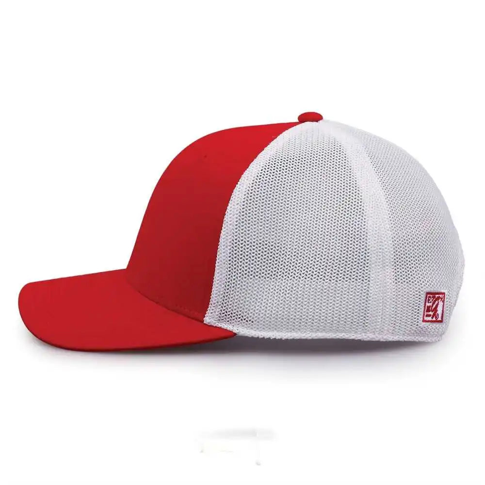 The Game Gb518 Everyday Trucker Cap Red White / 6 7/8’’ 7 5/8’’