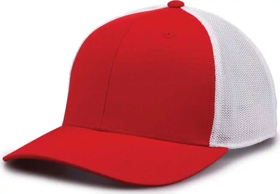The Game Gb518 Everyday Trucker Cap Red White / 6 7/8’’ 7 5/8’’