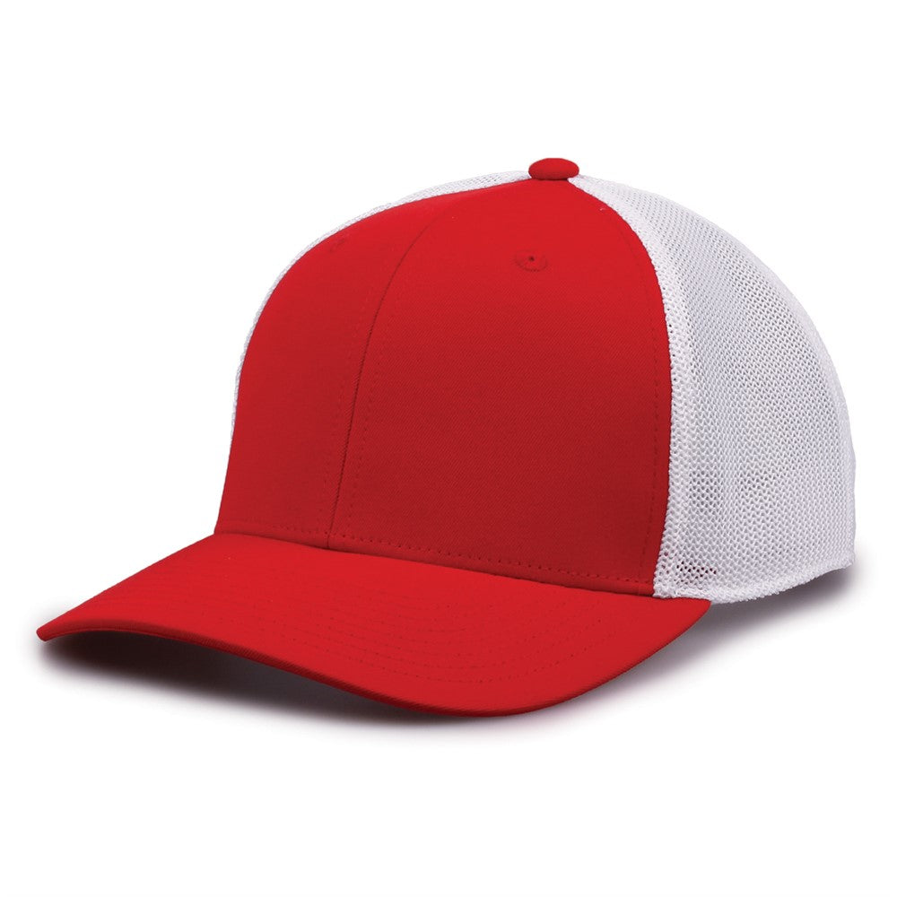 The Game Gb518 Everyday Trucker Cap - Red White